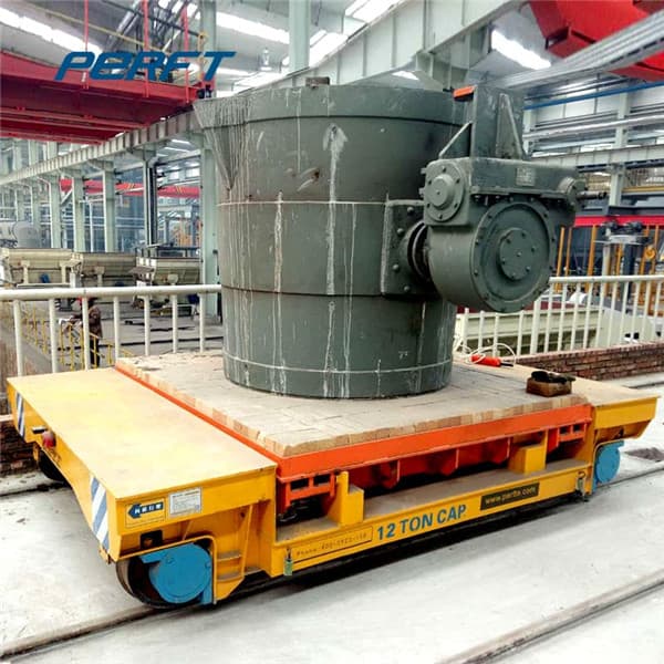 customized battery driven ladle transfer cart for wholesaler